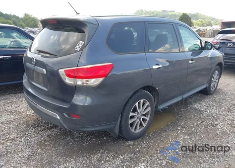 2014 Nissan Pathfinder S из США, поврежденный, VIN 5N1AR2MN7EC678404